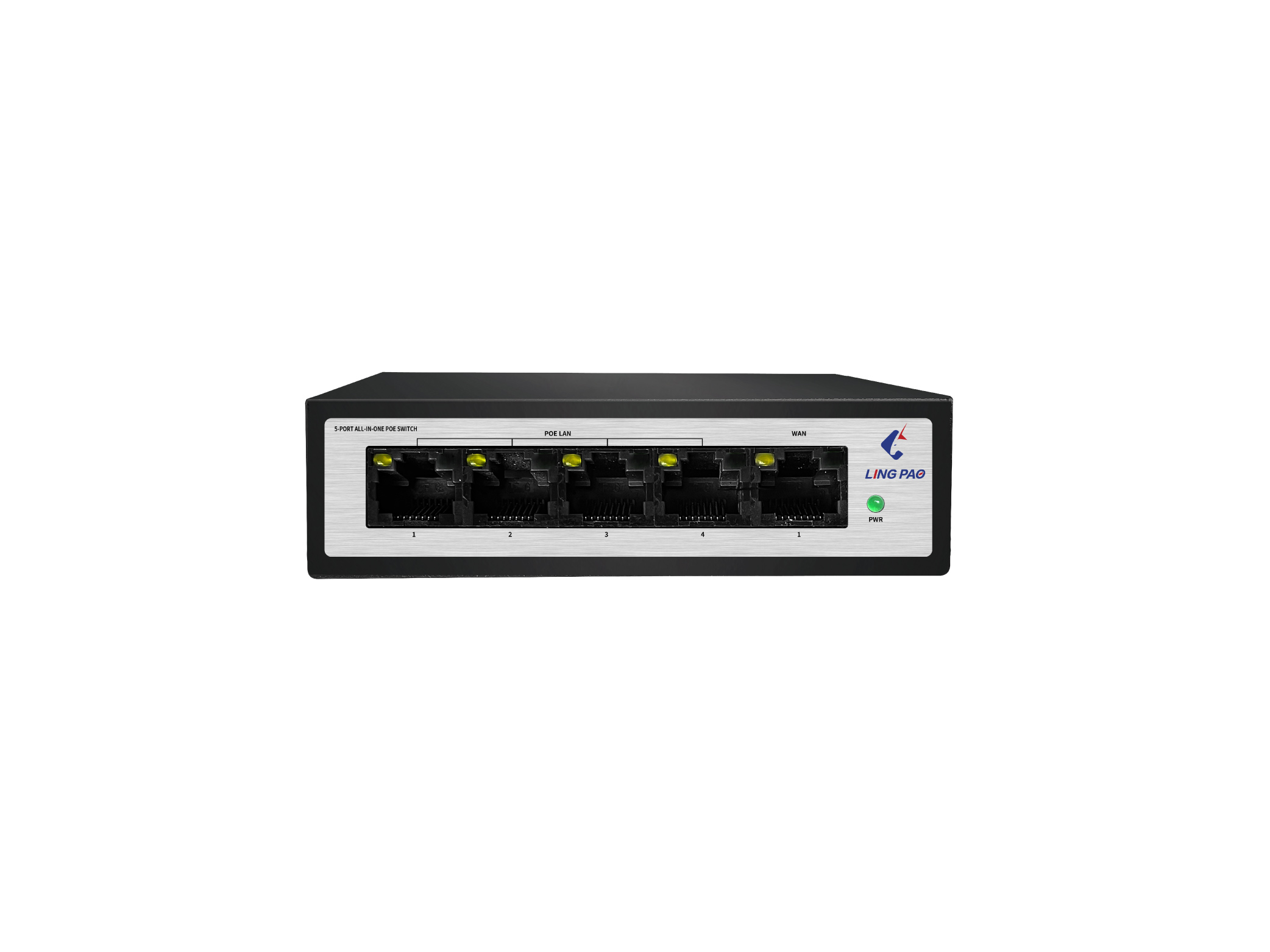 5-port POE/AC integrated router